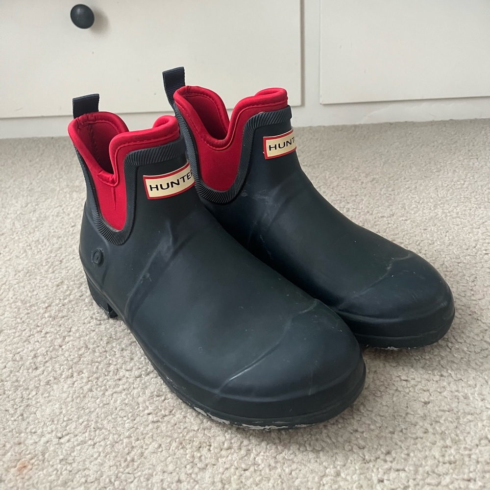 Hunter rain boots